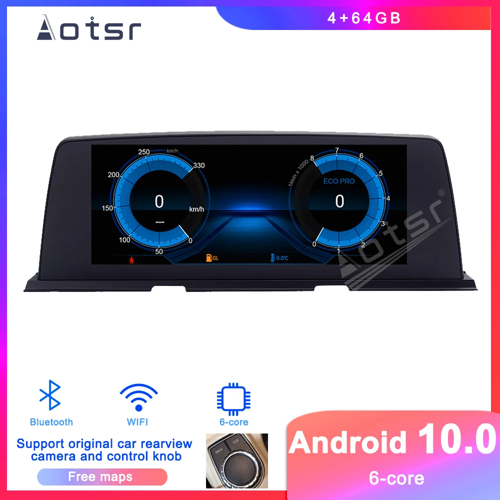 Автомобильный DVD плеер с GPS навигацией Android 10 для BMW 6 серии F06/F12/F13 2010 2012