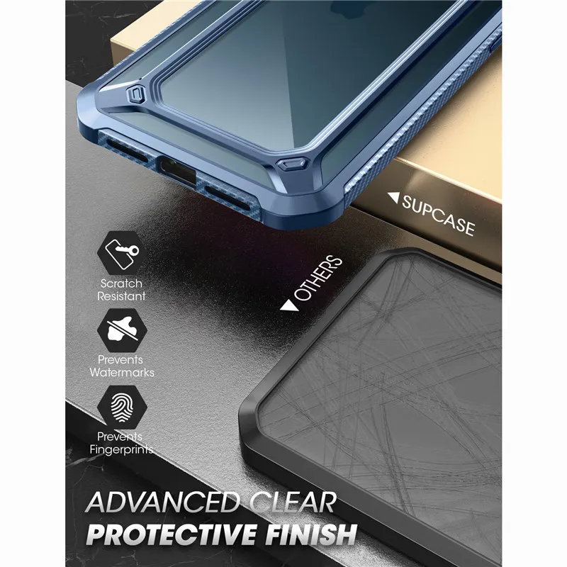 Для iPhone 12 Pro Max чехол 6 7 дюймов (2020 выпуска) SUPCASE UB EXO гибридный Прозрачный Бампер со