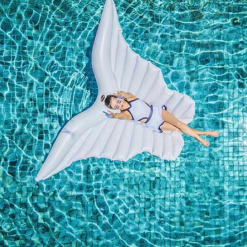 

Angel Wings Inflatable Pool Float Swimming Pool Beach Water Air Bed PVC Floating Sleeping Cushion Bouee Gonflable Piscine Toy