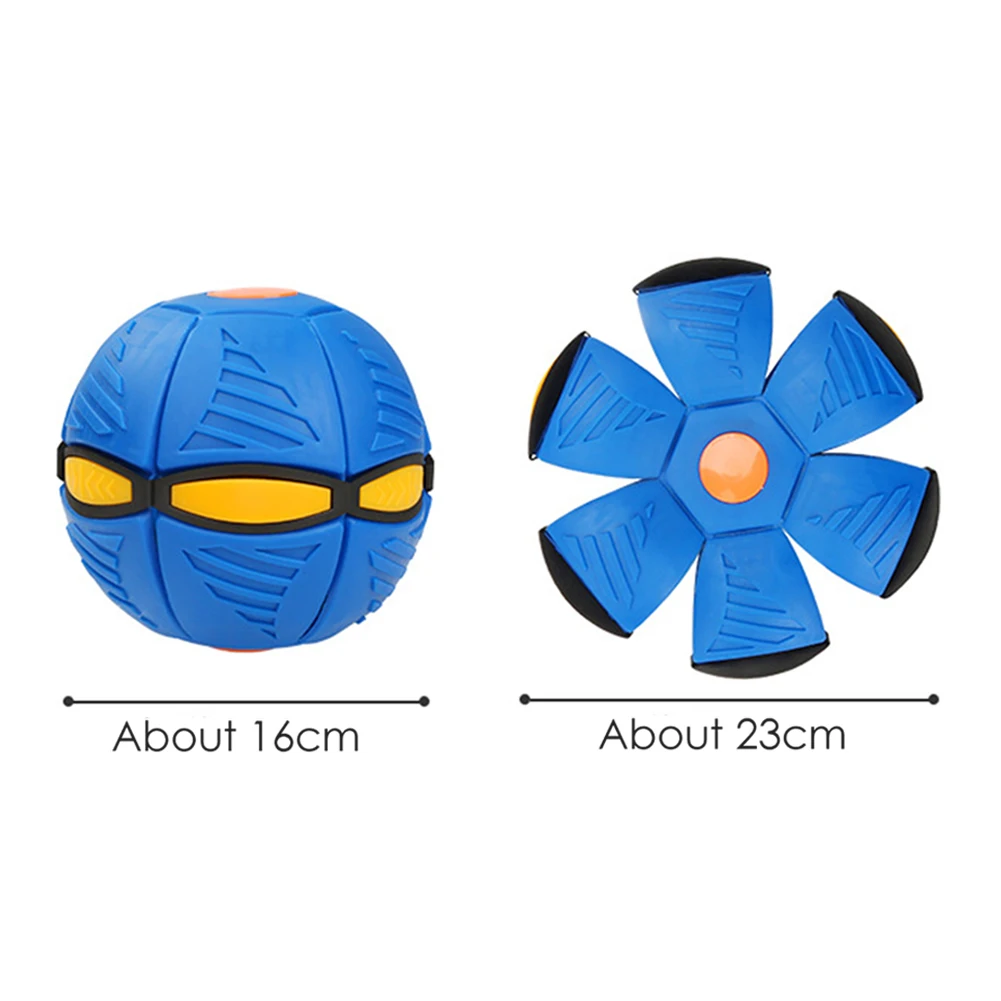 

Eformable Flying Saucer Ball With Light Magic Vent Ball Parent Child Toy Magic Vent Bouncing Ball Parent Child Toys Outdoor Toy