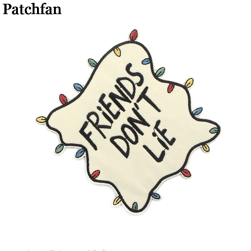 Patchfan странные вещи железные на заплатках одежда вышивка аксессуары для лоскутного шитья мультфильм аниме индивидуальные нашивки оптом A2274