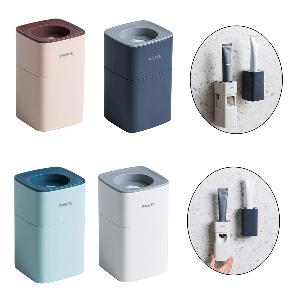 

Wall Mounted Automatic Toothpaste Squeezer Kids Washroom Bathroom