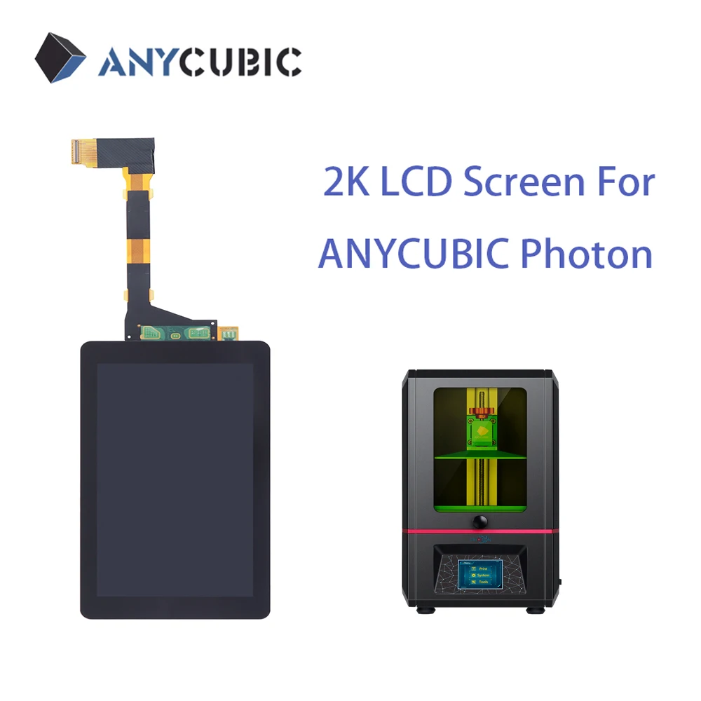 Комплект аксессуаров для 3D-принтера Anycubic Photon 2K экран 5 дюйма четырехъядерный HD
