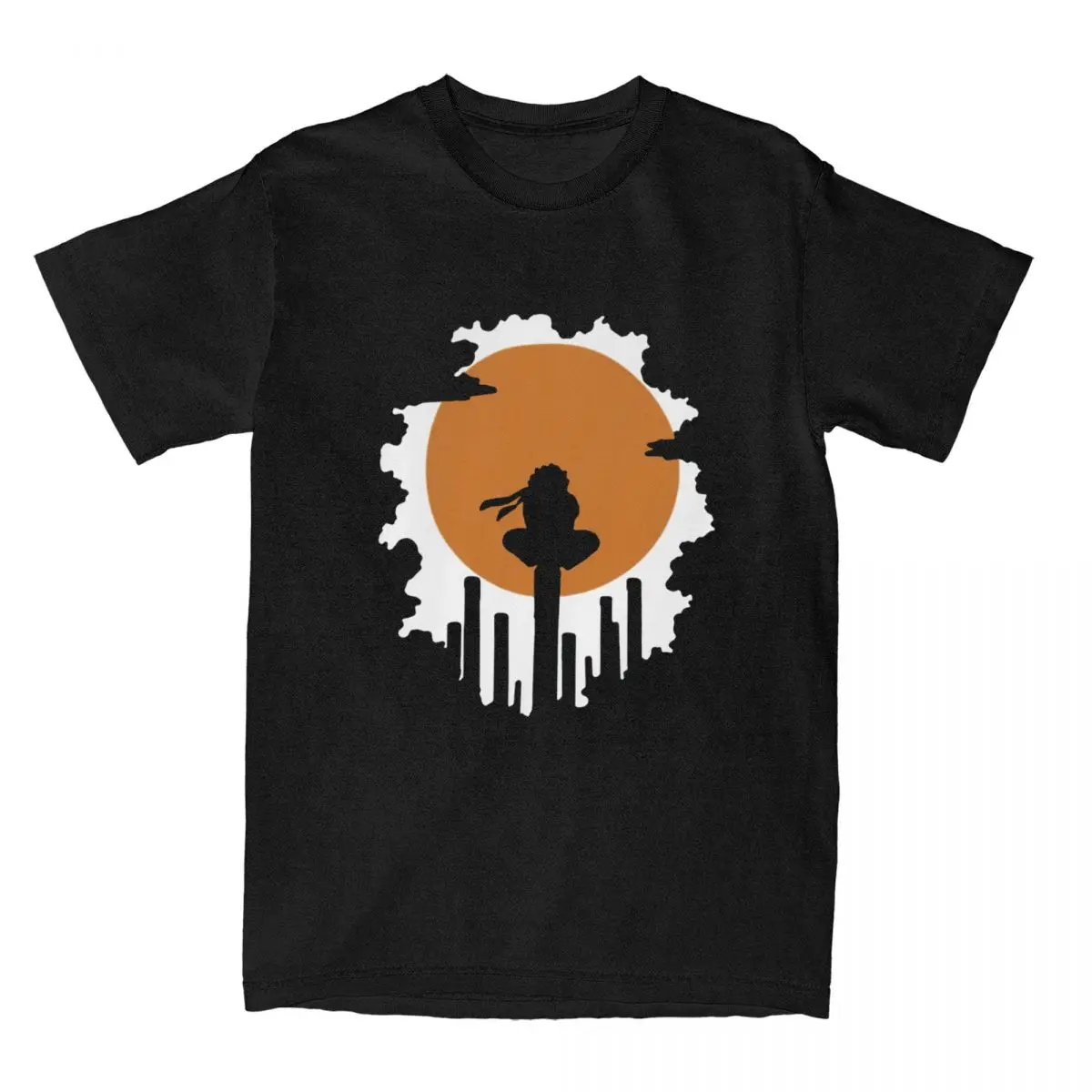 

Bandai Naruto Itachi Uchiha T-Shirt Men Anime Awesome 100% Cotton Tees O Neck Short Sleeve T Shirts Plus Size Tops
