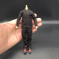 112 scale mens chinese tunic suits coat sleeveless t shirt trousers accessory model for 6 inches action figure doll