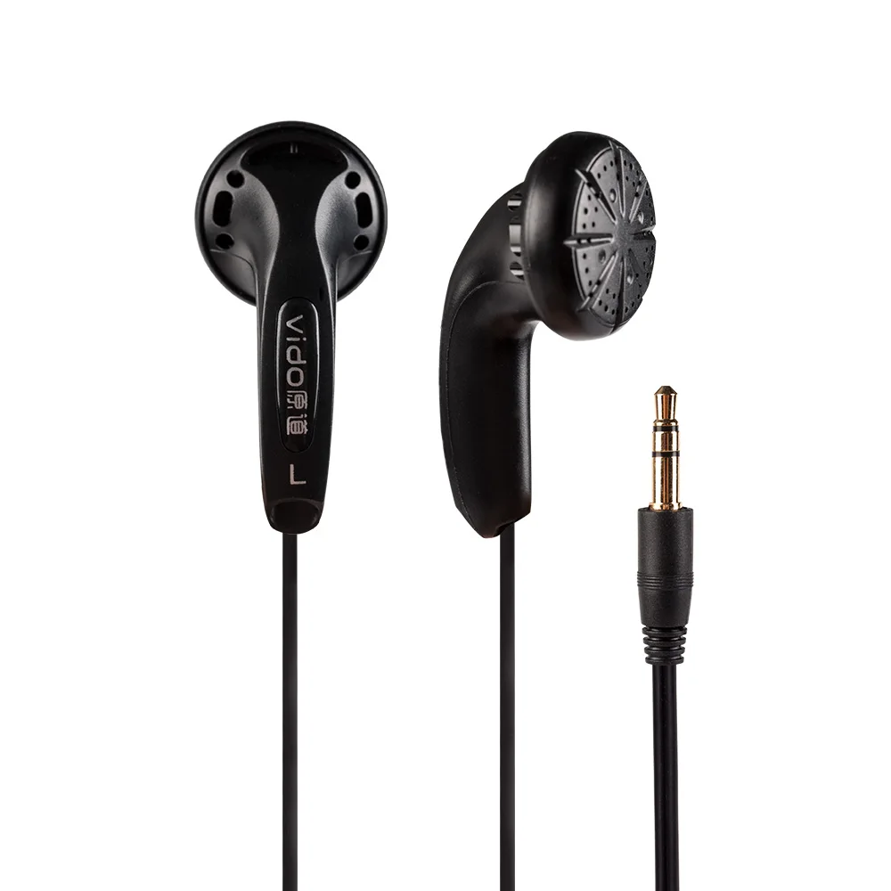 Наушники вкладыши EE Audio VIDO с динамическим басом и плоской головкой Hi Fi наушники