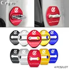 Ceyes автомобильный Стильный чехол для Toyota Alphard Автомобильная наклейка JDM крышка замка автомобильной двери чехол s Значки Эмблемы аксессуары стикеры s 4 шт.