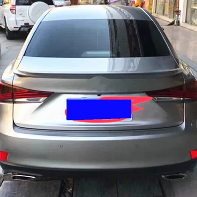 

Высококачественный задний спойлер Неокрашенный из АБС-пластика для Lexus IS200 2012-2019 крышка багажника автомобильный Стайлинг