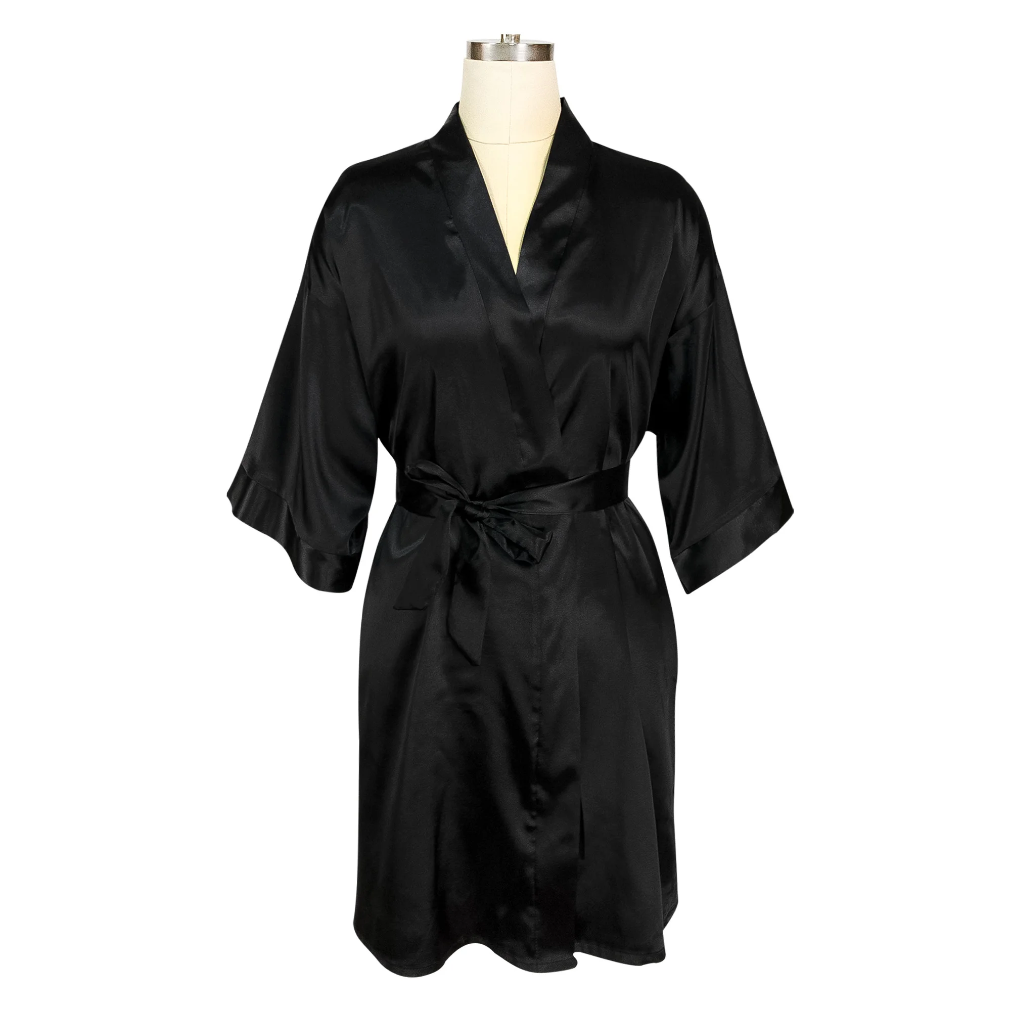 Однотонная банная накидка для свадебной вечеринки короткая ночная сорочка