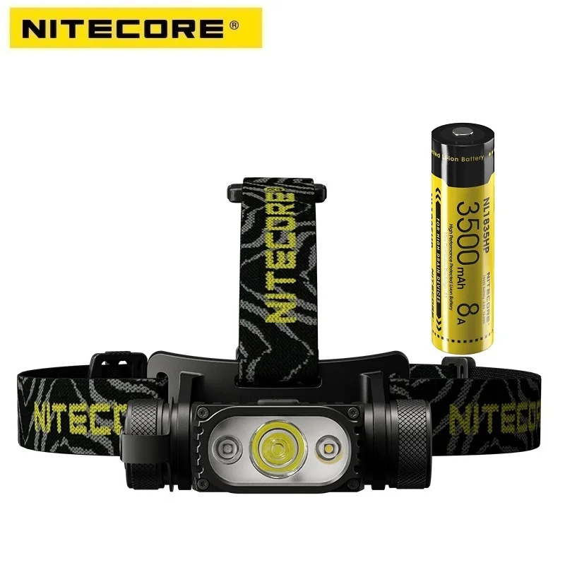 

NITECORE HC65 V2 Upgraded Triple Output 1750 lumen USB-C Rechargeable Headlamp including 3500mAh 18650 battery