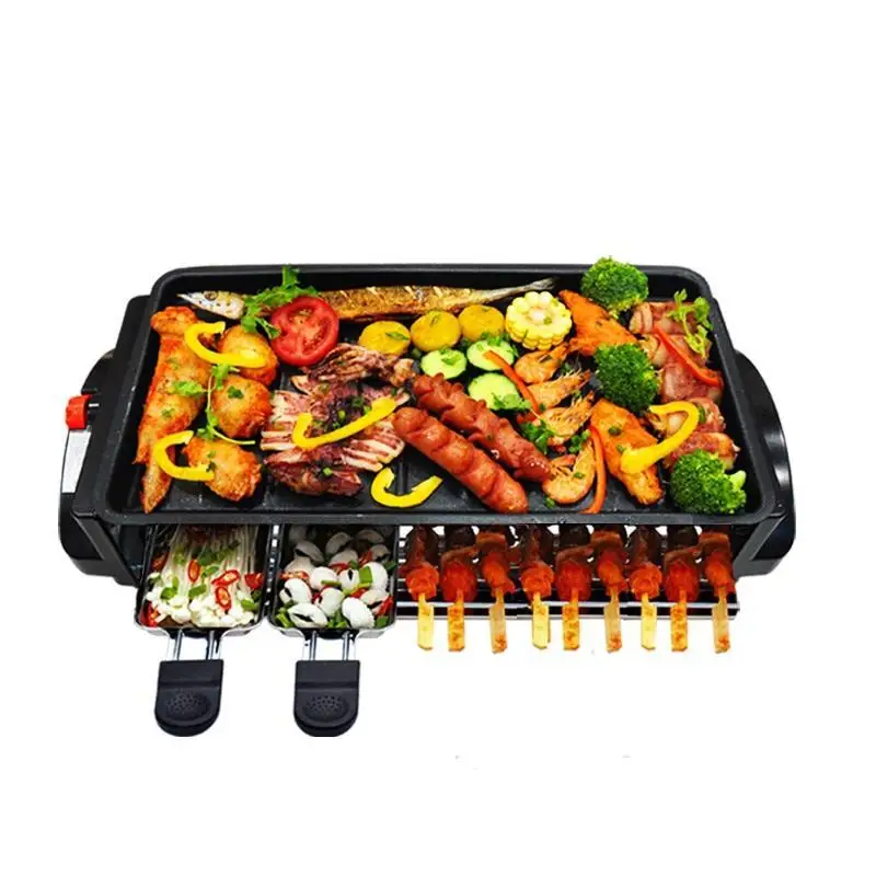 Электрический домашний кухонный гриль для приготовления мяса стейка кебаба|electric