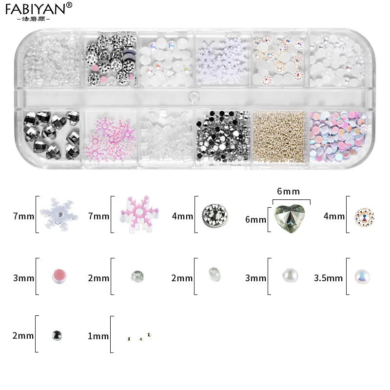Rhinestone Acrylic 12 решетчатых листов смешанной формы из металлического сплава для украшения ногтей, полые аксессуары, Советы DIY Дизайн, УФ-Гель-лак, инструменты для маникюра - Цвет: Rhinestone Acrylic