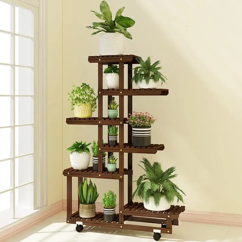 

Terraza Mueble Para Plantas Living Room Table Plantenrekken Dekoration Stojak Na Kwiaty Rack Outdoor Flower Stand Plant Shelf