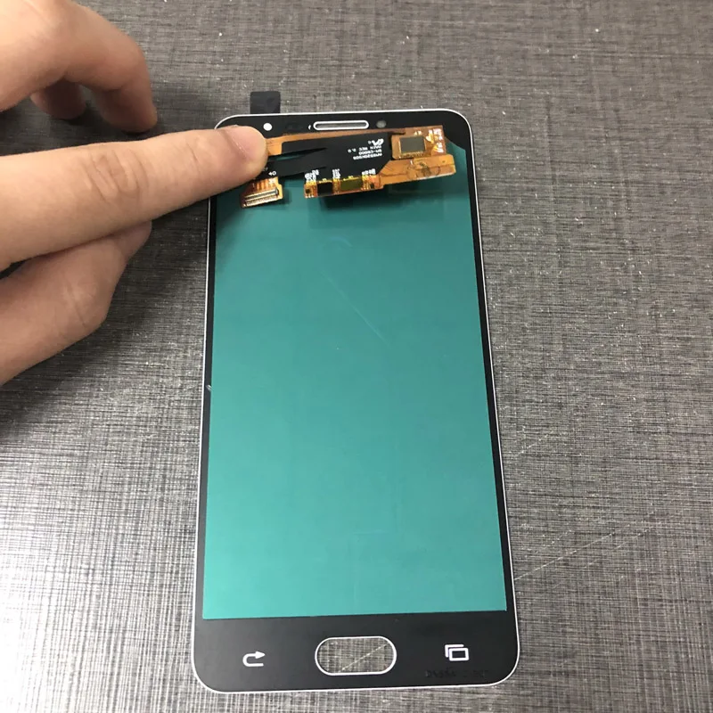 C5 GOLD AMOLED Супер AMOLED сменный дисплей для SAMSUNG GALAXY C5 SM-C5000 lcd кодирующий преобразователь сенсорного экрана в сборе - Цвет: C5 GOLD AMOLED