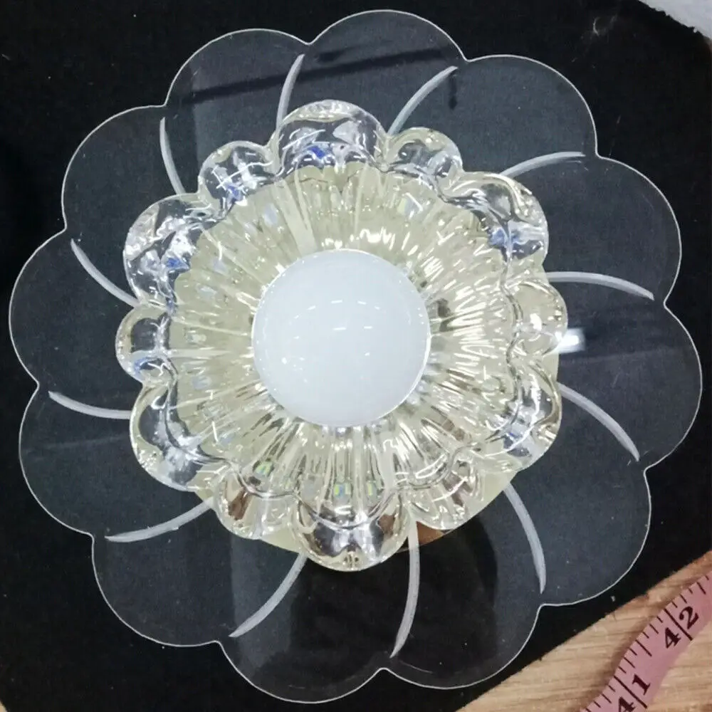 Современные хрустальные 5 Вт светодиодный потолочный светильник потолочное