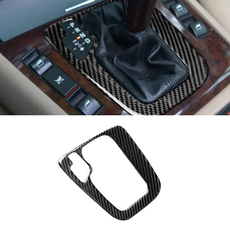 

For BMW 3 series E46 1998 1999 2000 2001 2002 2003 2004 2005 Car Carbon Fiber Center Control Gear Shift Panel Cover Trim