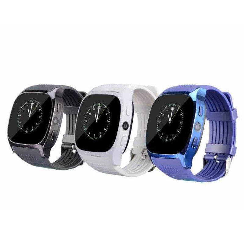 

T8 Bluetooth-compatible Smart Watch With Camera Support SIM TF Card Pedometer Men Women Call Sport Smartwatch For Android Phone