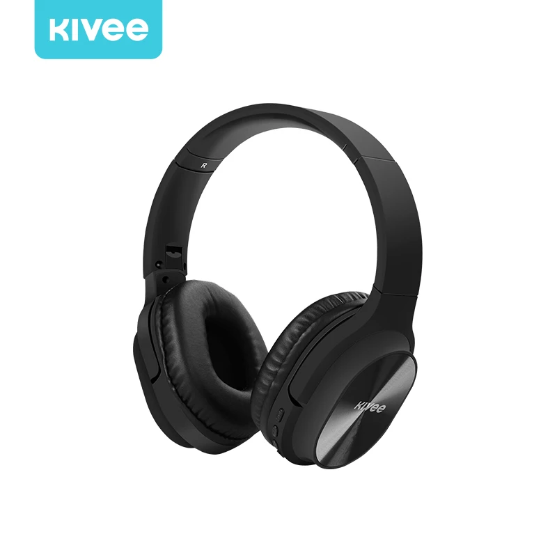 

HIFI стереонаушники Kivee H1 с поддержкой Bluetooth, наушники, музыка, шумоподавление, гарнитура FM с микрофоном для XiaoMi, ПК, беспроводные наушники