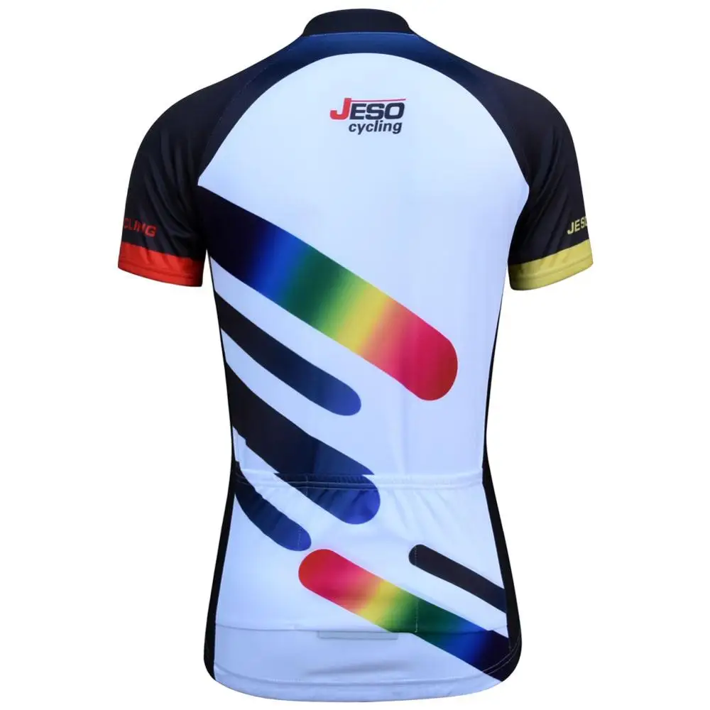 Джерси для велоспорта Мужская дышащая майка на молнии с коротким рукавом защита