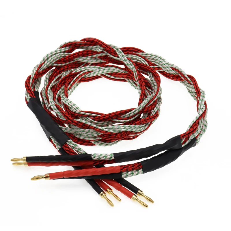 1 пара медные провода для колонок банан банан|Кабели VGA| |