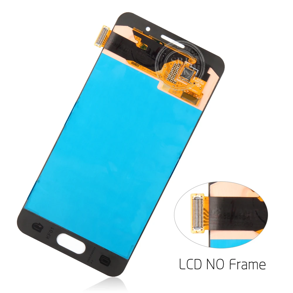 ЖК дисплей AMOLED/TFT для SAMSUNG Galaxy A3 2016 дигитайзер сенсорного экрана A310 A310F SM