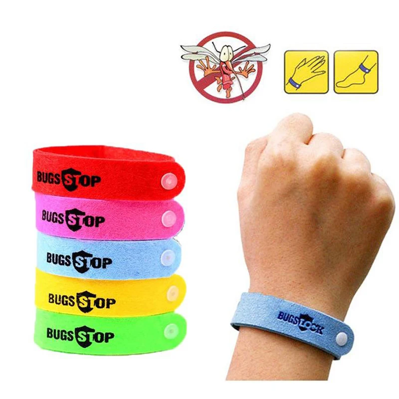 

Anti Mosquito Bug Repellent Bracelet Anti Mosquito Insect Pest Bugs Waterproof Mosquito Proof Wrist Bracelet For Indoor Outdoor