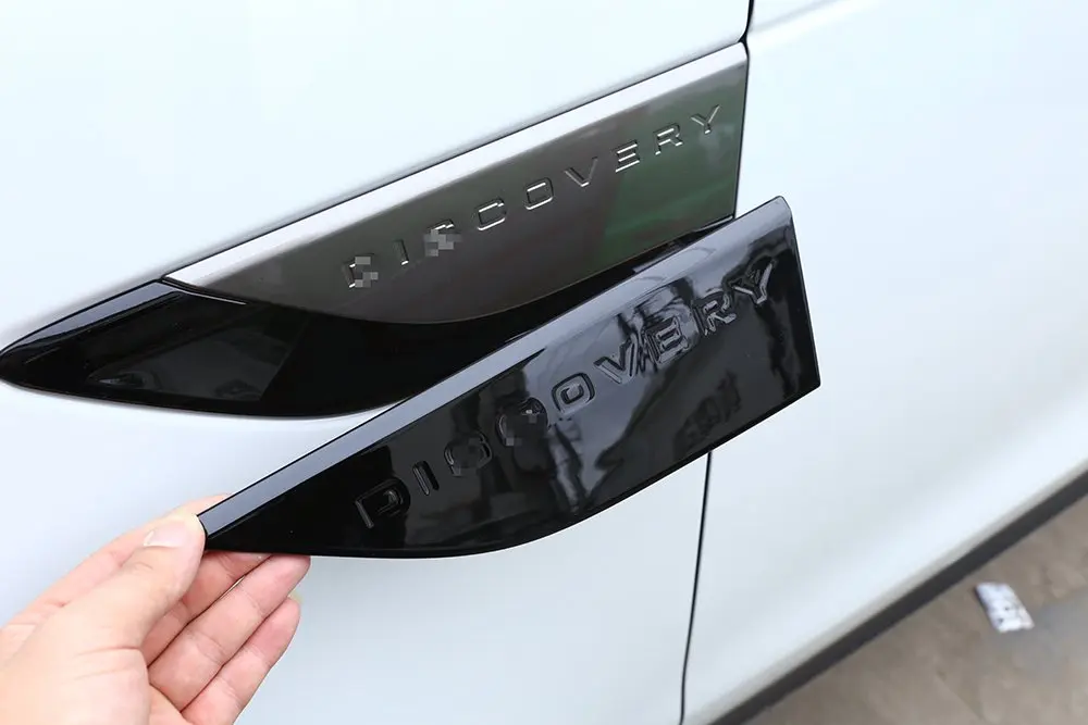 2 * Боковые крылья крыла вентиляционного отверстия для Land Rover Discovery 5 LR5 2017-18 Piano black |