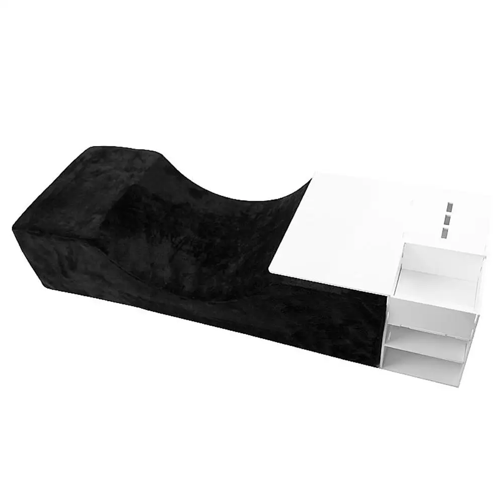 Pillow and Shelf Ресницы удлиненная Подушка Комплект полок профессиональная поддержка шеи наращивание ресниц Подушка органайзер для салона красоты - Цвет: Pillow and Shelf