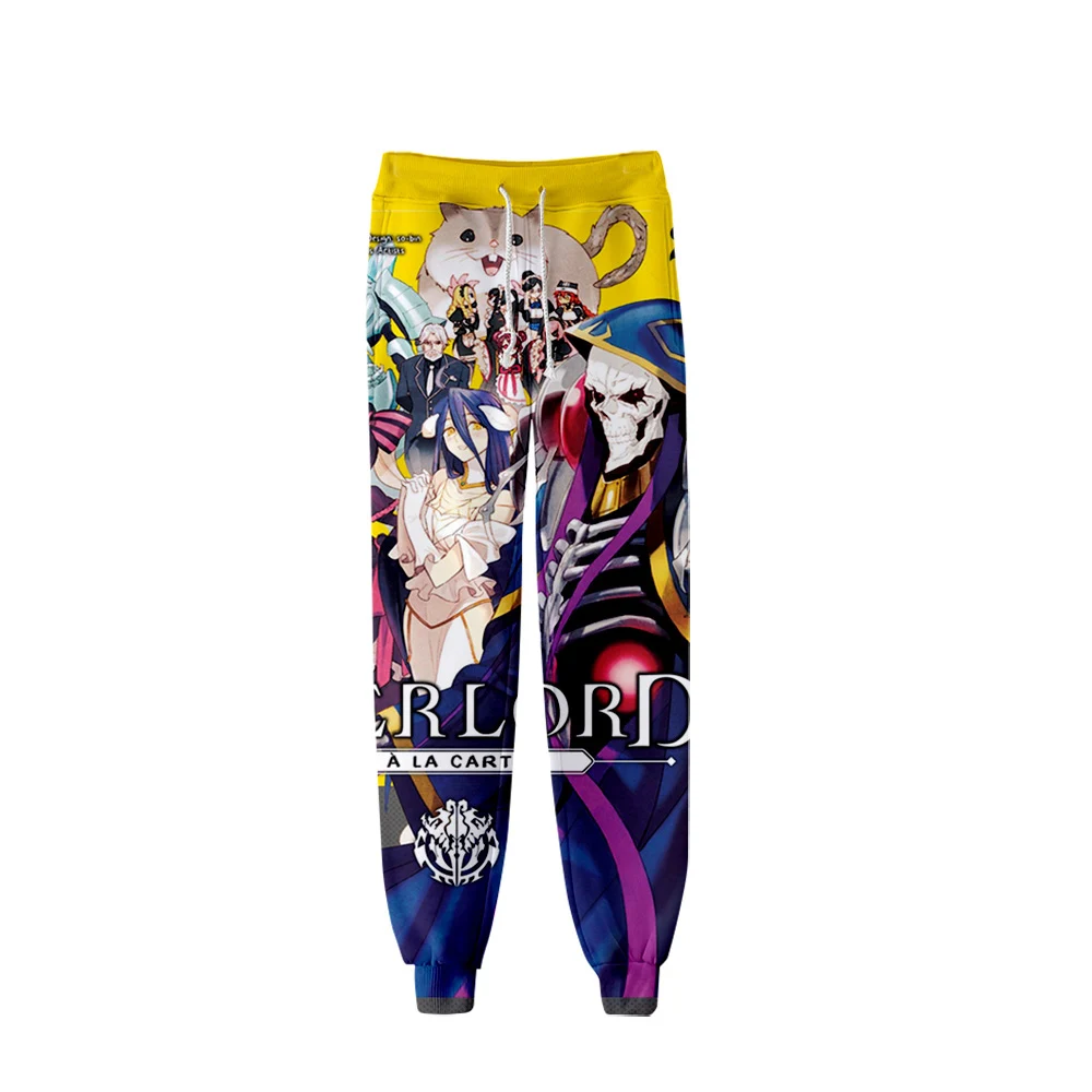 

Fantasy Adventure Novel OVERLORD 3D Jogger Pant 2021 New Arrival Streetwear Sport Stylish Sweatpants