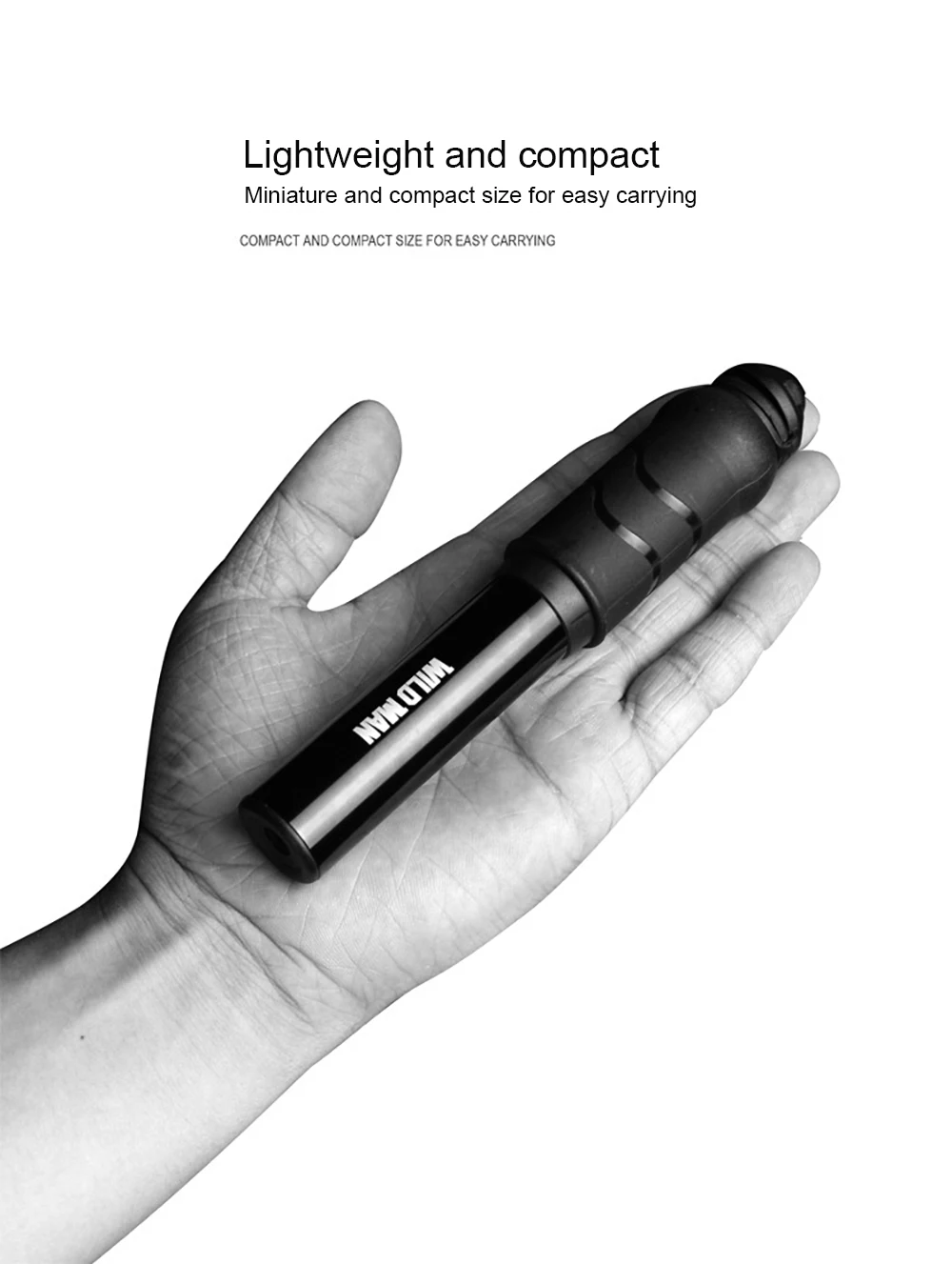 Миниатюрный велосипедный насос FDBRO из сплава портативный воздушный для горного