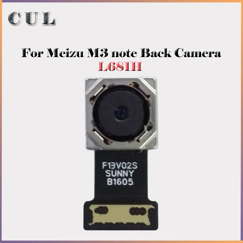 

Оригинальная основная большая задняя камера для Meizu M3 Note L681H Модуль задней камеры гибкие запасные части для ремонта