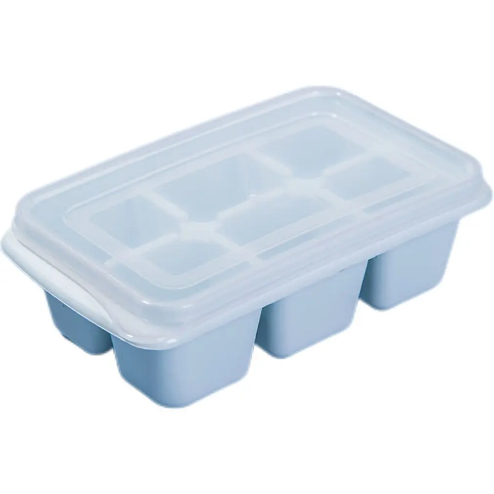 

Ice Grid Food Grade PP Resin Ice Grid 6 Grid Square Ice Mold 6 Grid Combination Ice Grid For Ice Block Jelly Pudding