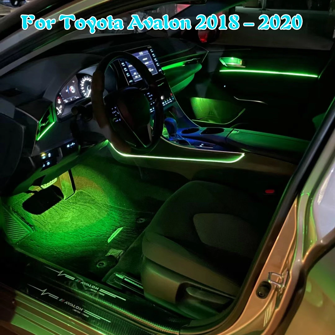 

Внутренний автомобильный светильник для Toyota Avalon 2018, 2019, 2020, 64 цвета