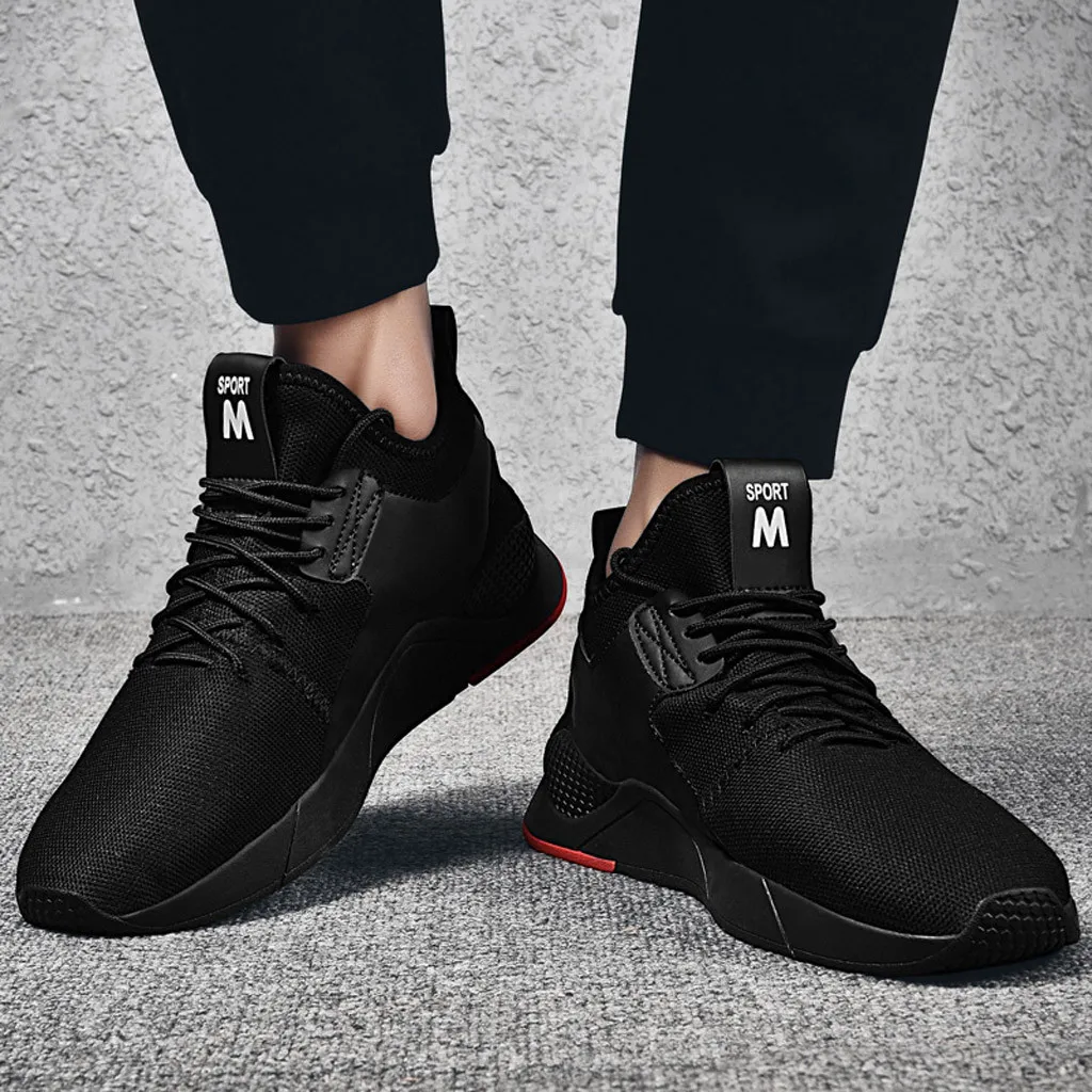 Мужские кроссовки SAGACE летние дышащие сетчатые со шнуровкой уличные 2019 | Спорт и