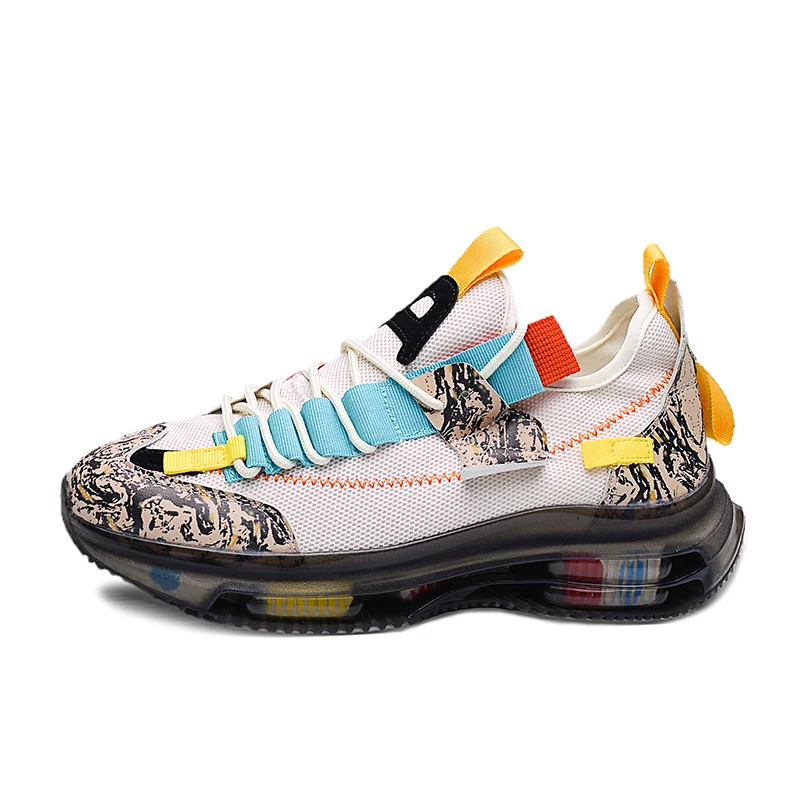 

Running Shoes Men Air Cushion Breathable Mesh Sports Shoes Tennis Sneakers Soft Bottom Fashion Shoes