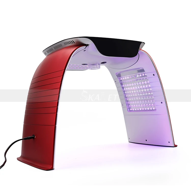Photodynamic PDT LED UV Light Therapy Skin Rejuvention Beauty Facial Machine Face Steam Hot and Cold Nano Spray