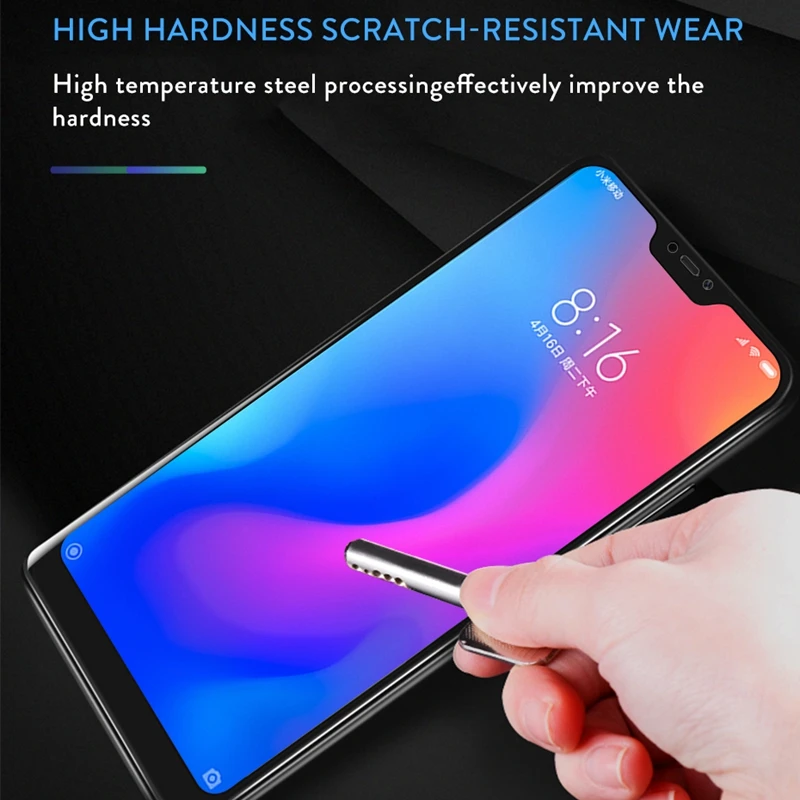 Закаленное стекло для Xiaomi Mi 8 SE Mi8 MiA1 A1 A2 Lite Redmi 6 6A Pro S2|Защитные стёкла и плёнки