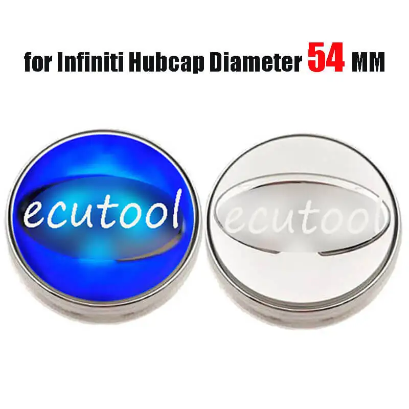 54 мм водонепроницаемый светодиодный плавающий центр колеса колпачки с