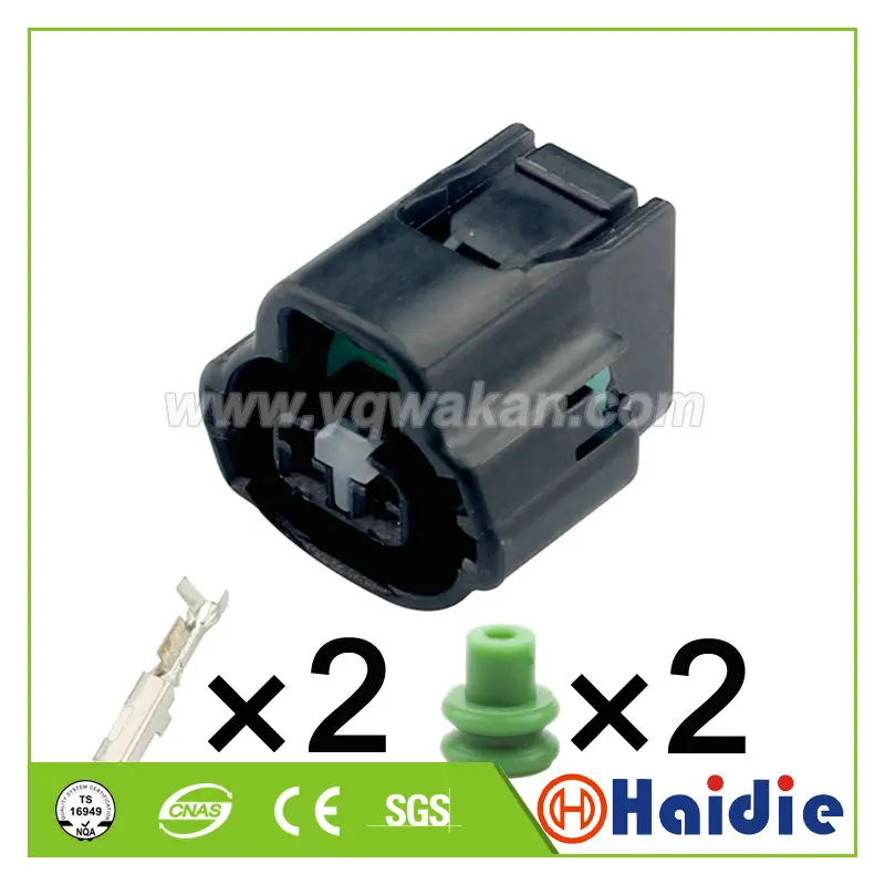 

Free shipping 5sets 2pin auto waterproof electric plug wiring harness connector 90980-11162