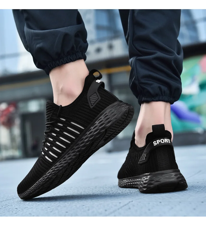 Women casual shoes fashion breathable mesh lace up flat shoes women sneakers walking lightweight tenis feminino Size 35-45