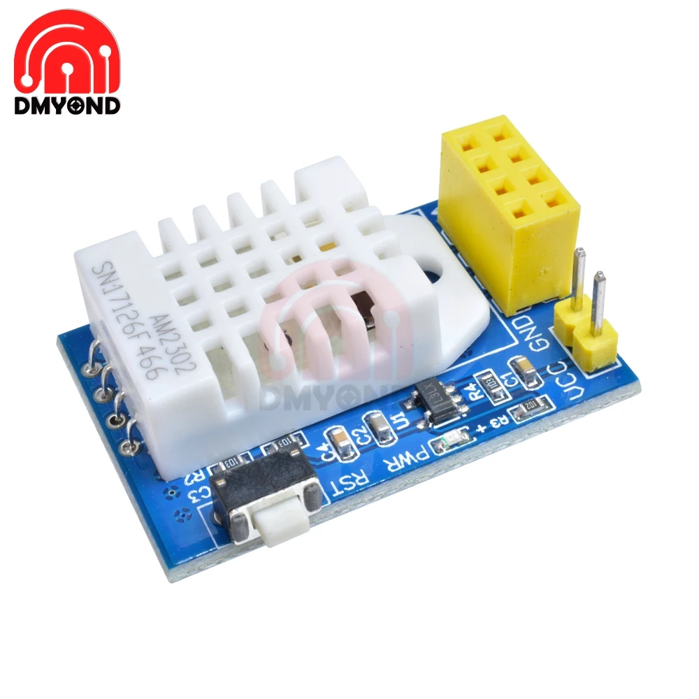 Цифровой датчик температуры и влажности DHT22 AM2302 ESP8266 Φ ESP01S Wifi модуль 3 В-5 5 В замена