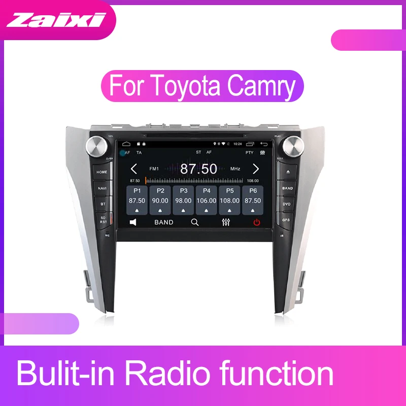 Для Toyota Camry Aurion 2011 2012 2013 2014 2015 2016 2017 автомобильные аксессуары Android GPS-навигация DVD