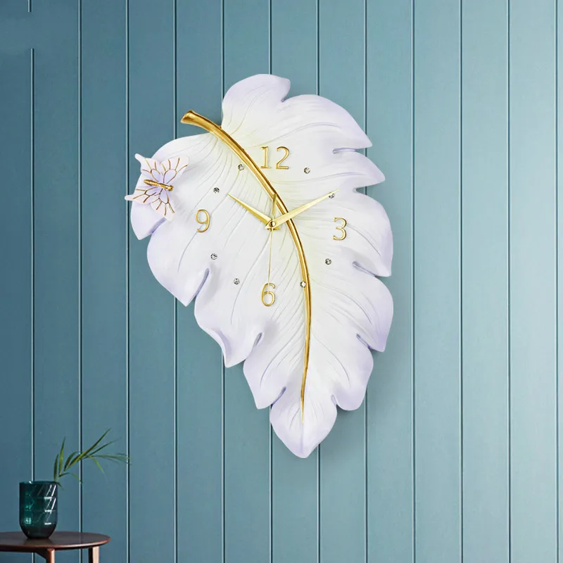 

Большие настенные часы в скандинавском стиле, 3d креативные настенные украшения для дома, гостиной, современной спальни, бесшумное домашнее ...