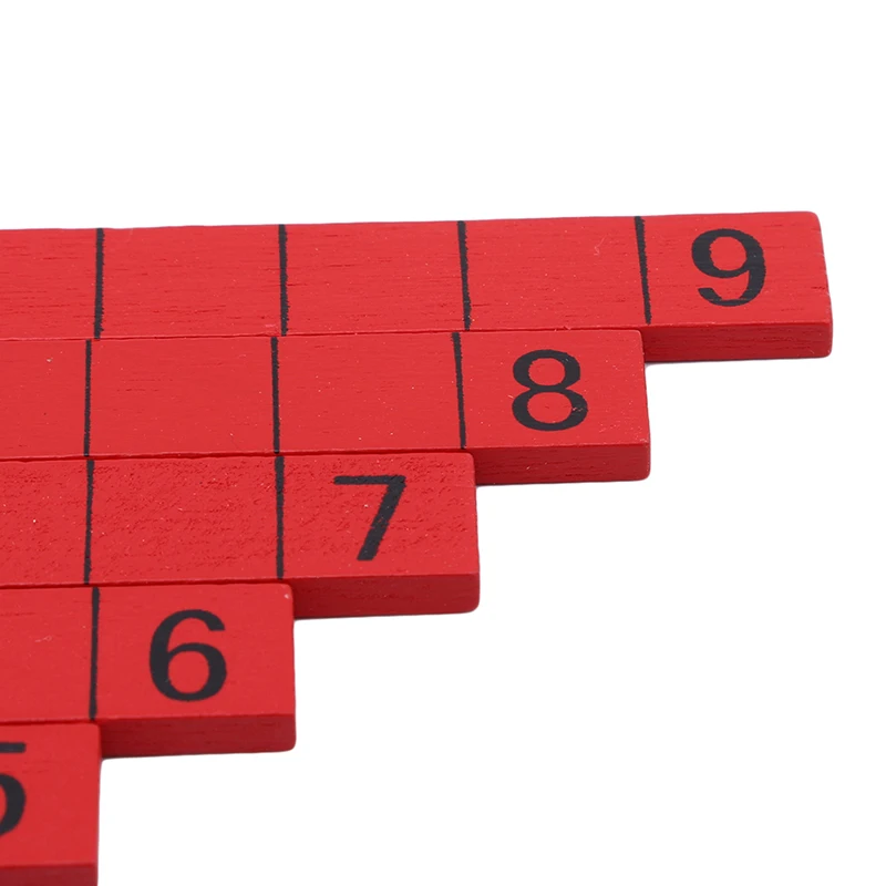 Лидер продаж деревянный обучающий материал Монтессори для математики доска