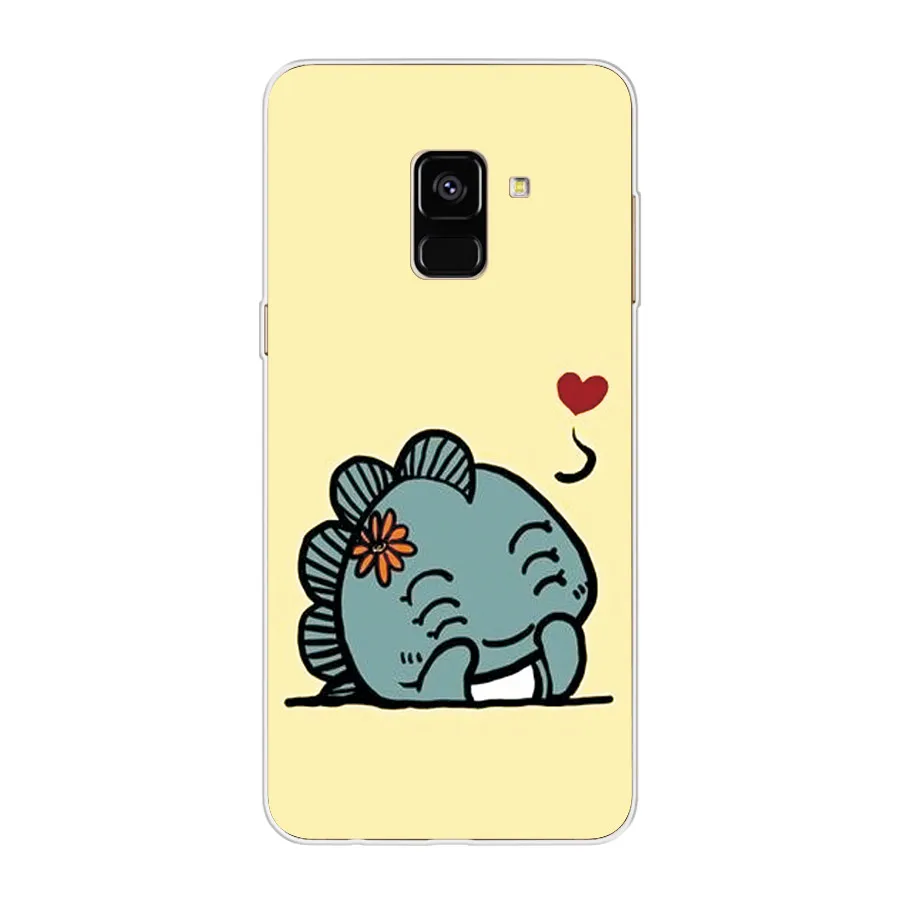 Ciciber чехол для телефона samsung Galaxy A6 A8 A7 A9 плюс 2018 Звезда мягкий из ТПУ с узором A5 A3 2016