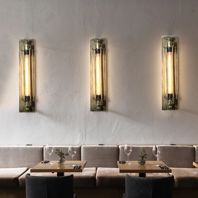 Настенный светильник E27 в скандинавском стиле Классический Регулируемый