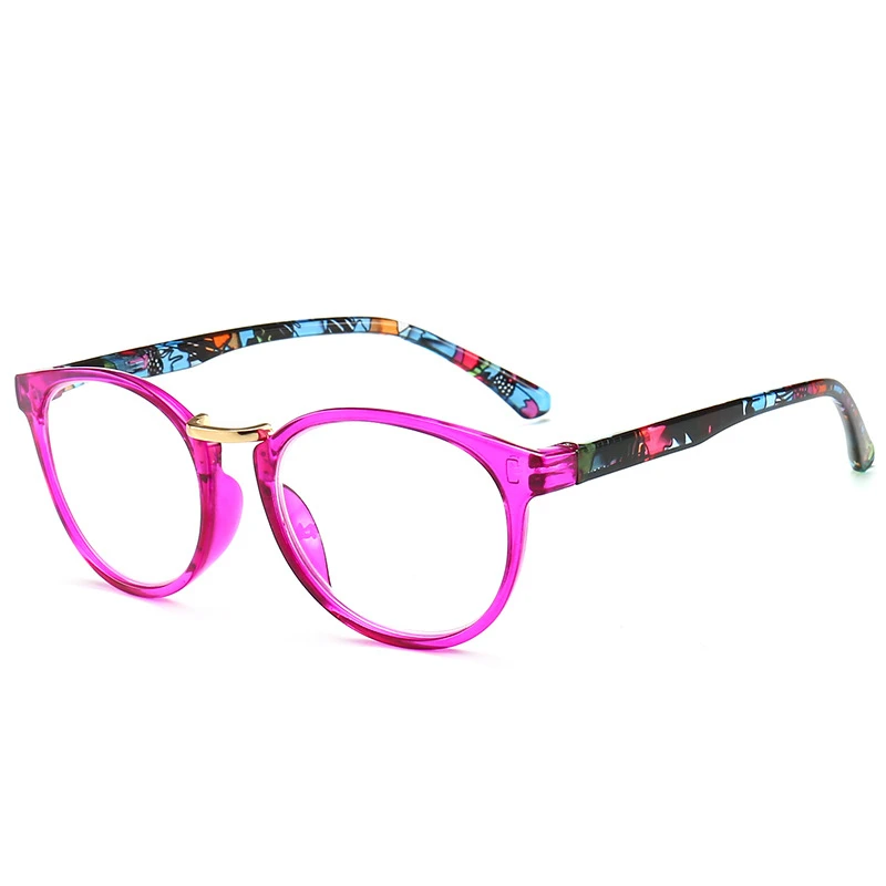 NYWOOH мужские и женские очки для чтения с длинными рукавами цветочным принтом