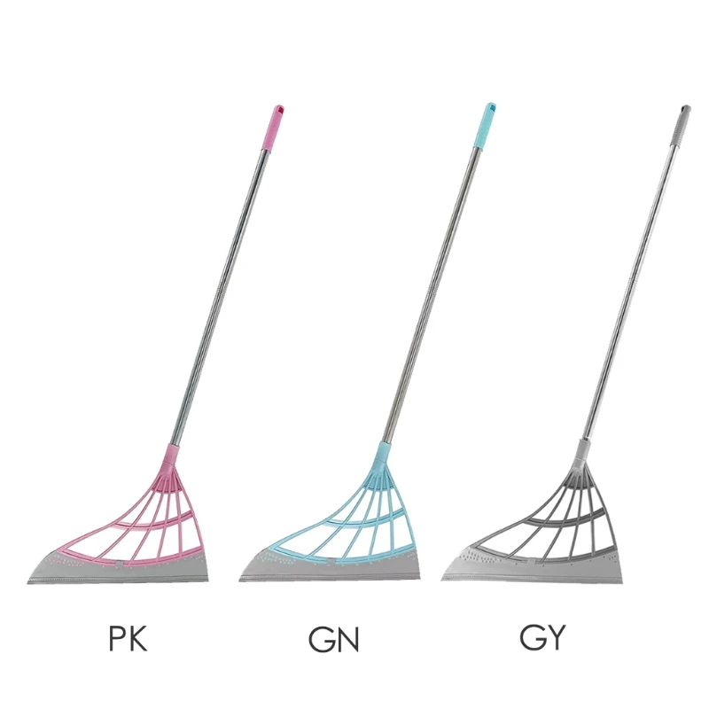 

1 piece Strong Density PP Material Saving Space 2-in-1 Sweeper Easily Dry Easy to Clean Non-slip Handle