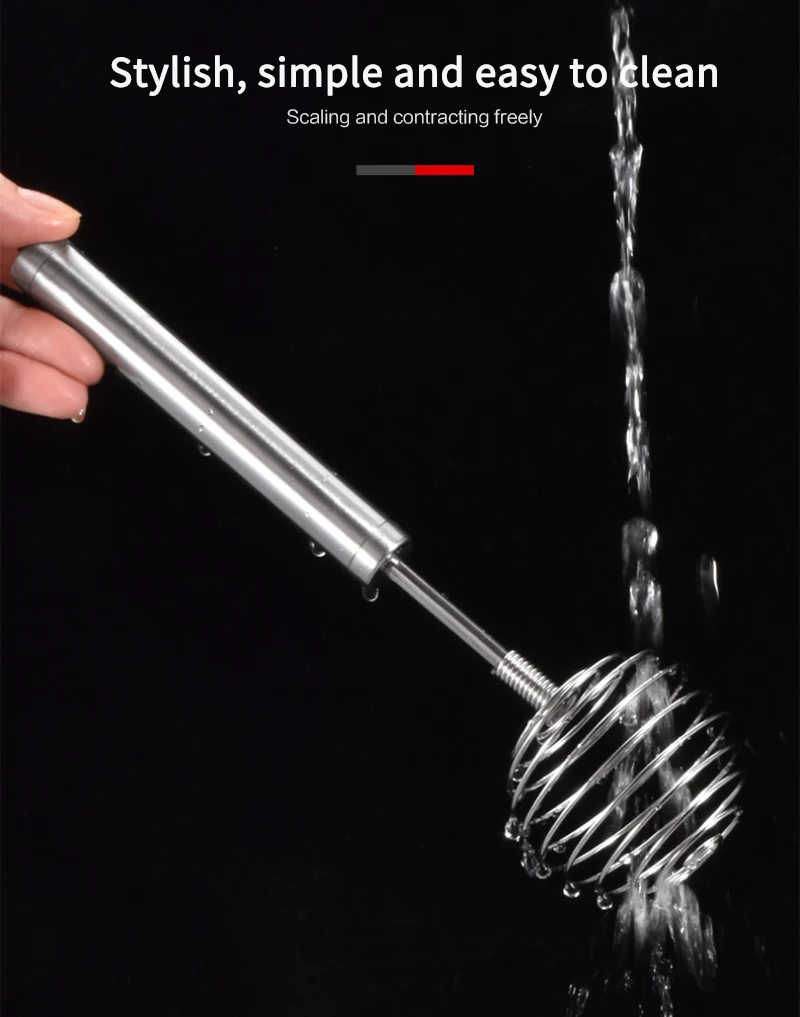 Ручной венчик для взбивания яиц TXTB1 Миксер с шариками из нержавеющей стали