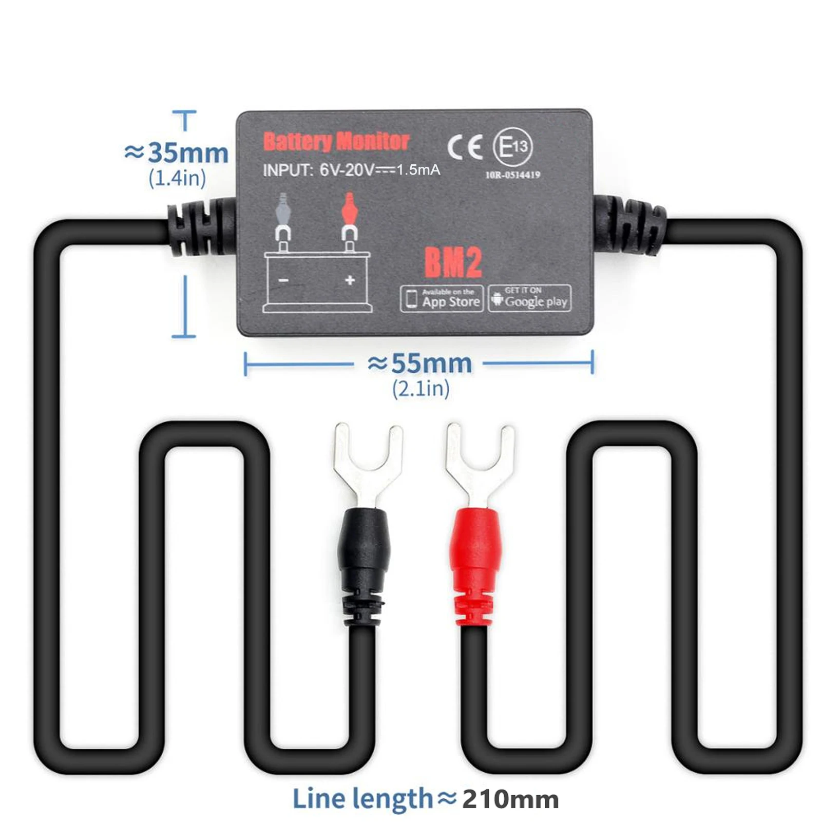 Аккумуляторный тестер BT4.0 12 В автомобильный анализатор монитор для зарядки Тест